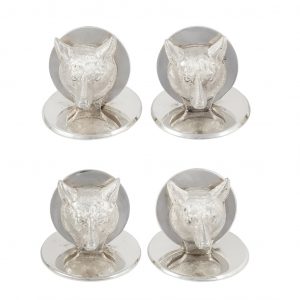 Collingwood & Co-Silver Fox Menu Holders