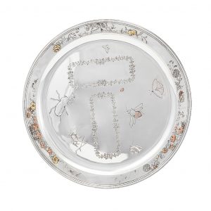 Daniel & Charles Houle-Silver And Mixed Metal Salver