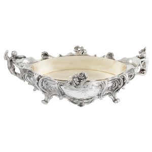 Art Nouveau Silver Plated Jardinière