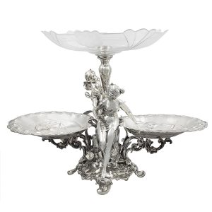 WMF Art Nouveau Figural Centre Piece